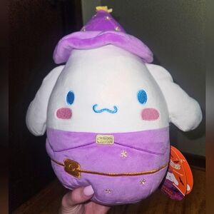 NWT Squishmallows Cinnamoroll Wizard Hello Kitty & friends Sanrio Halloween